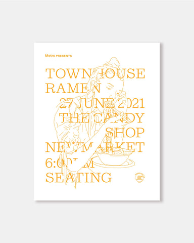 Townhouse Ramen 6:00pm 27 June seating