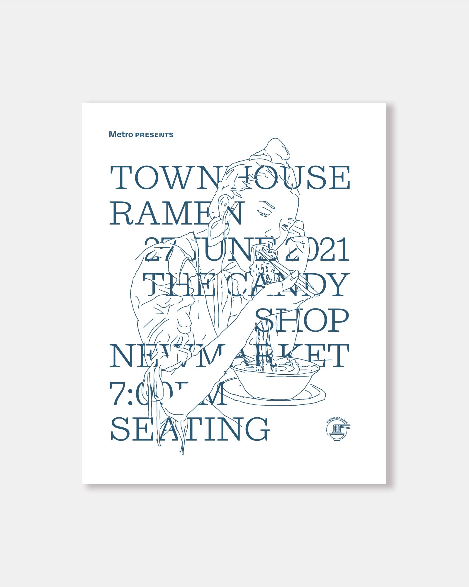 Townhouse Ramen 7:00pm 27 June seating